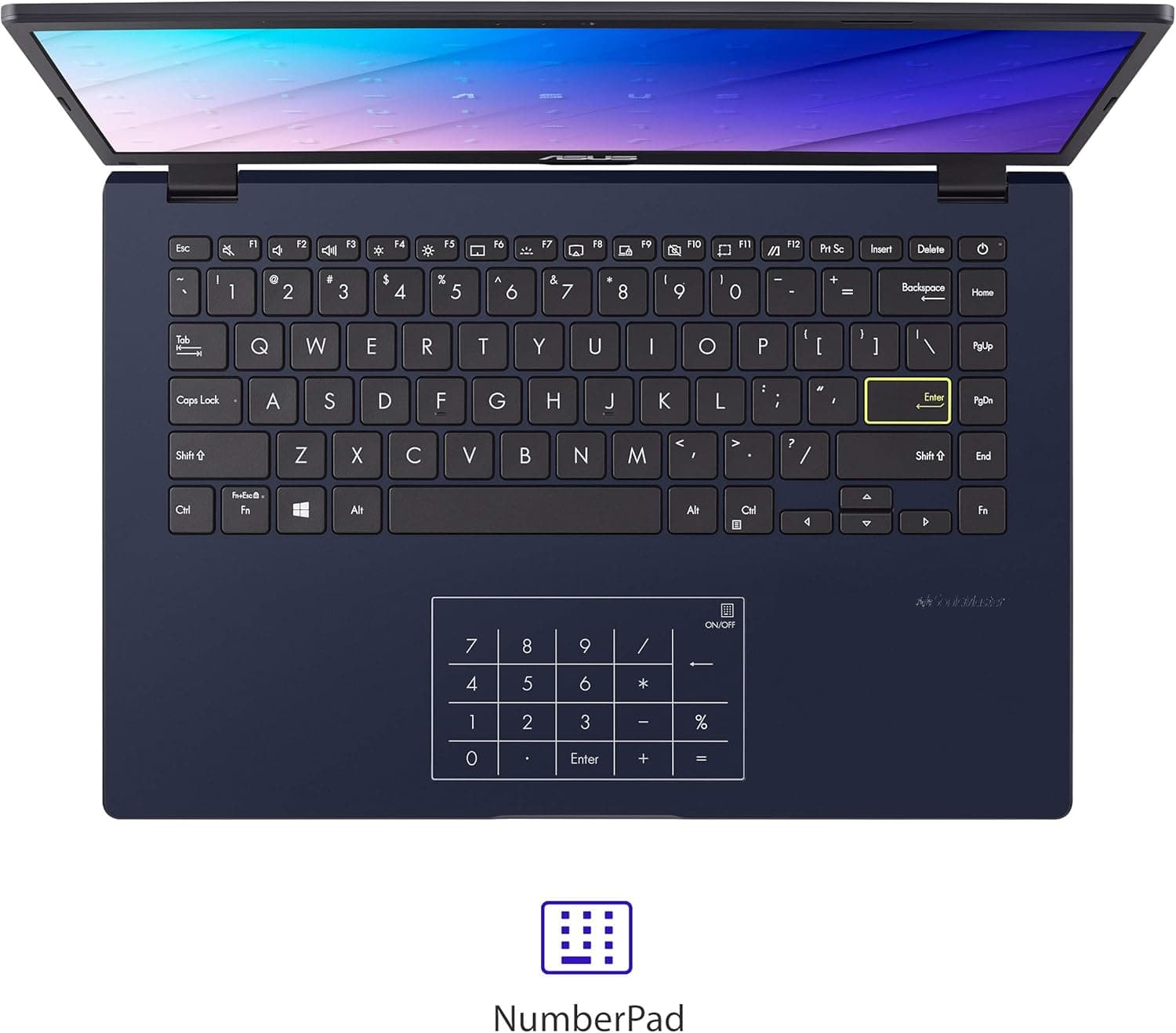 ASUS E410 14-Inch Slim Laptop detail shot 2