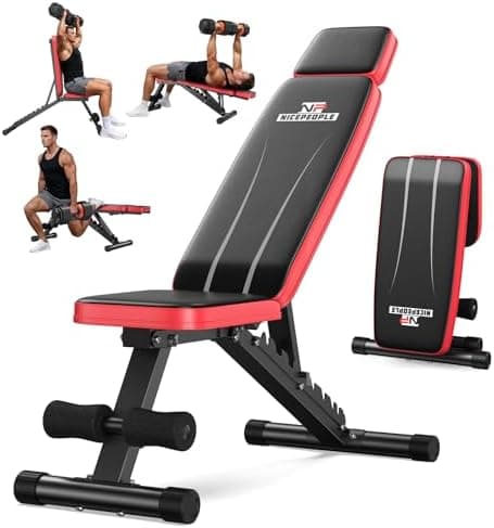 PASYOU PA300 Adjustable Weight Bench front view