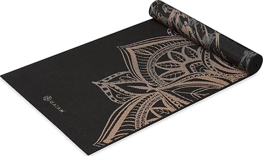 Gaiam Yoga Mat, Premium 6mm Thick Print, Reversible Two-Sided Design review