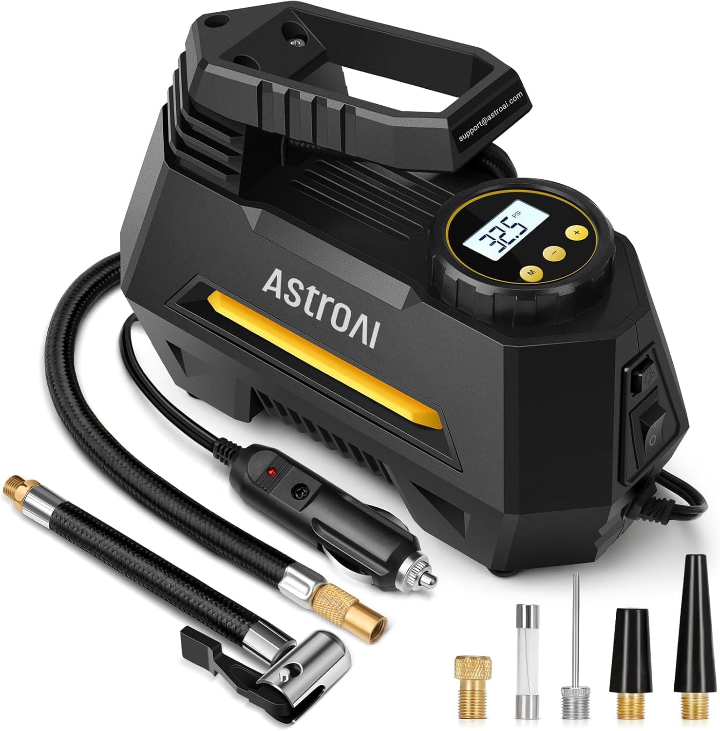AstroAI Portable Tire Inflator Air Compressor (AIRUN H)