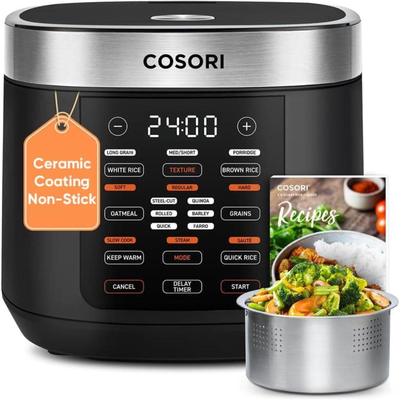 COSORI 10-Cup Fuzzy Logic Rice Cooker (18-in-1) review