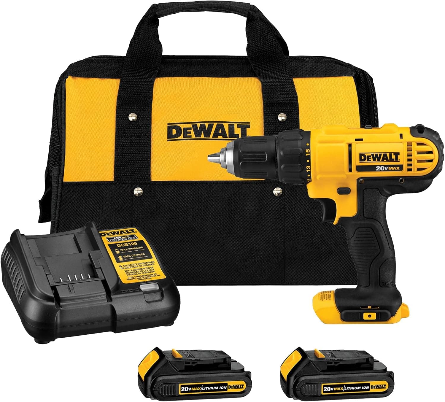 DEWALT 20V MAX Cordless Drill/Driver Kit (DCD771C2) review