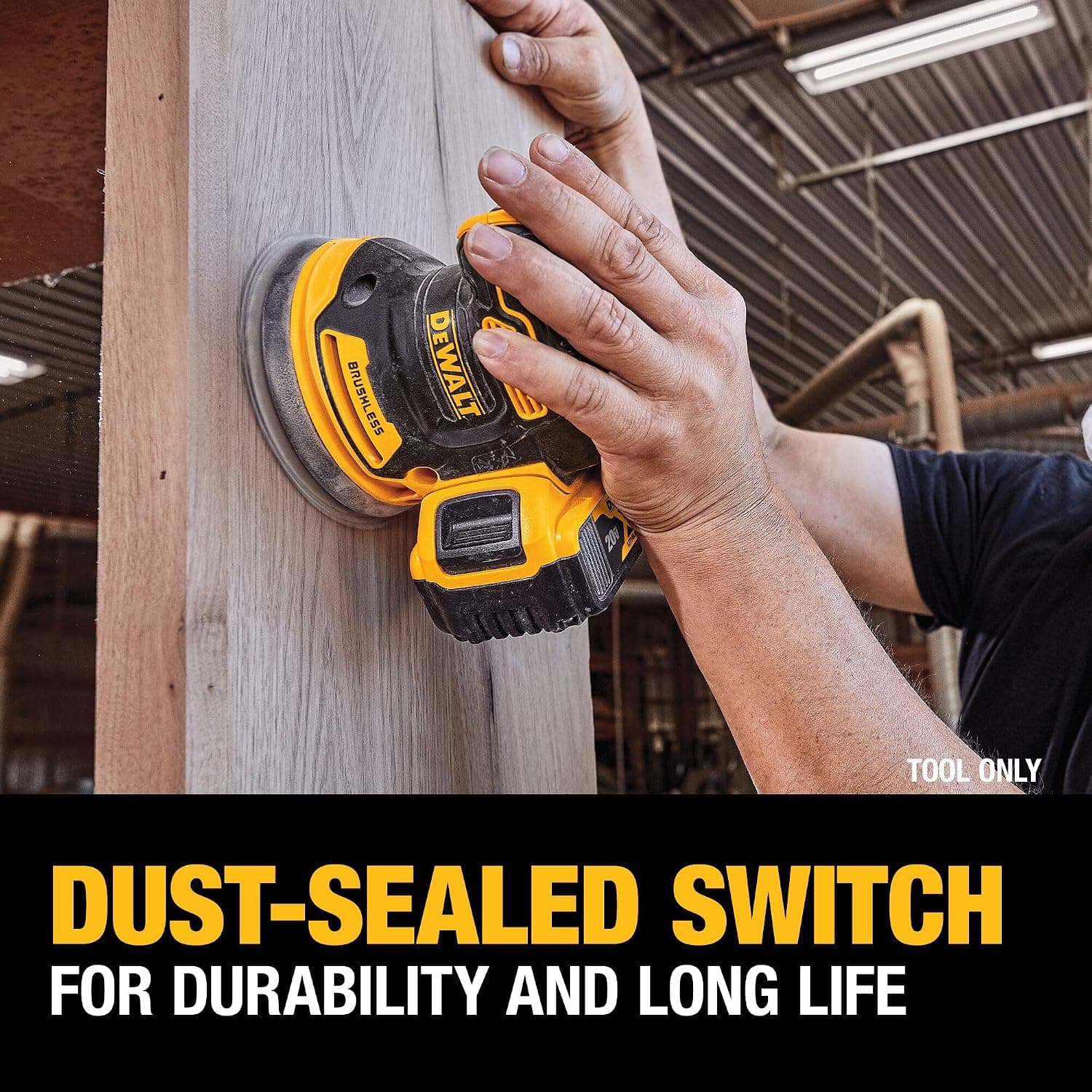 DEWALT 20V MAX Random Orbital Sander (DCW210B, Tool Only) review