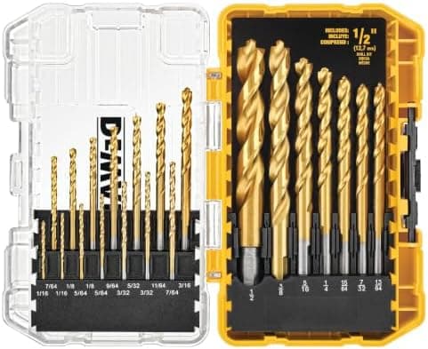 DEWALT 21-Piece Titanium Nitride Pilot Point Drill Bit Set (DW1361) review