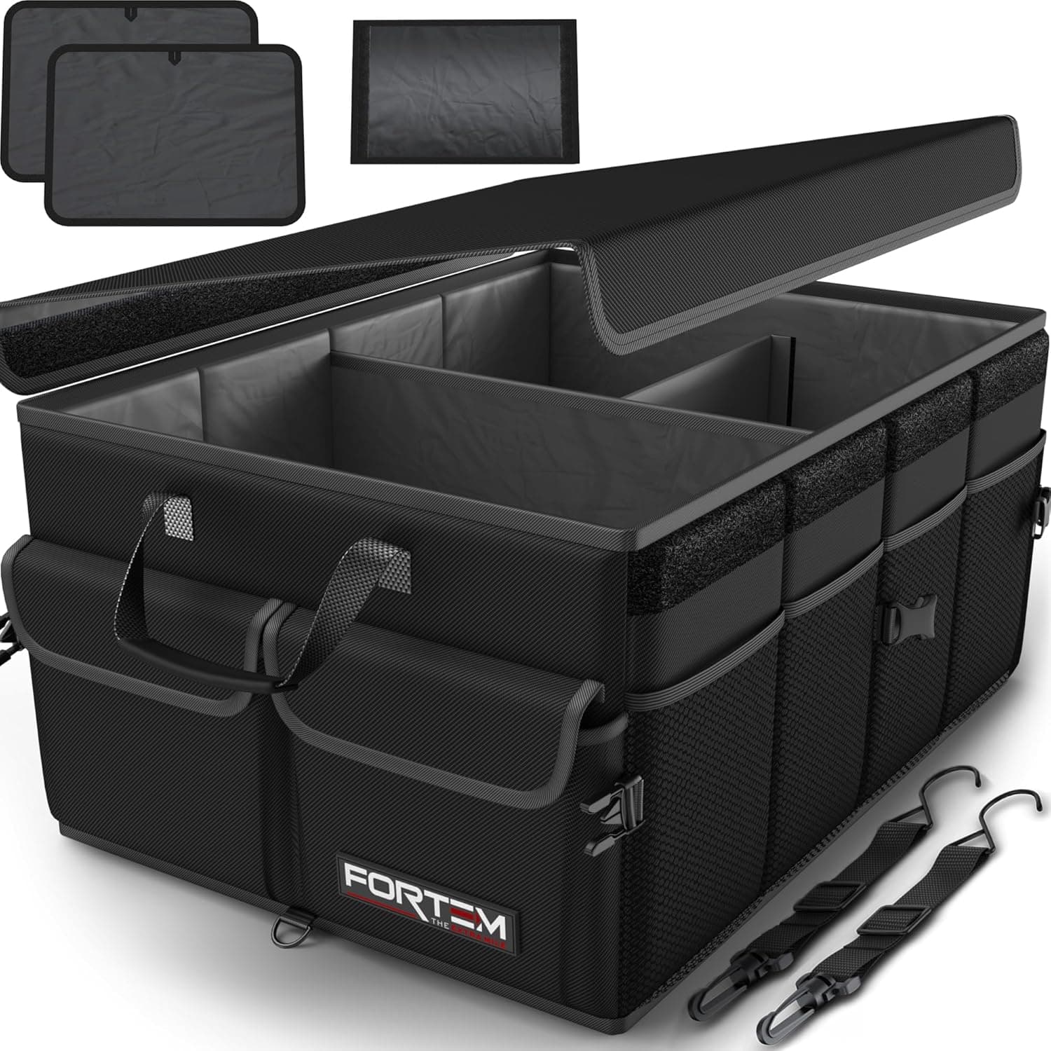 FORTEM Collapsible Car Trunk Organizer with Lid review