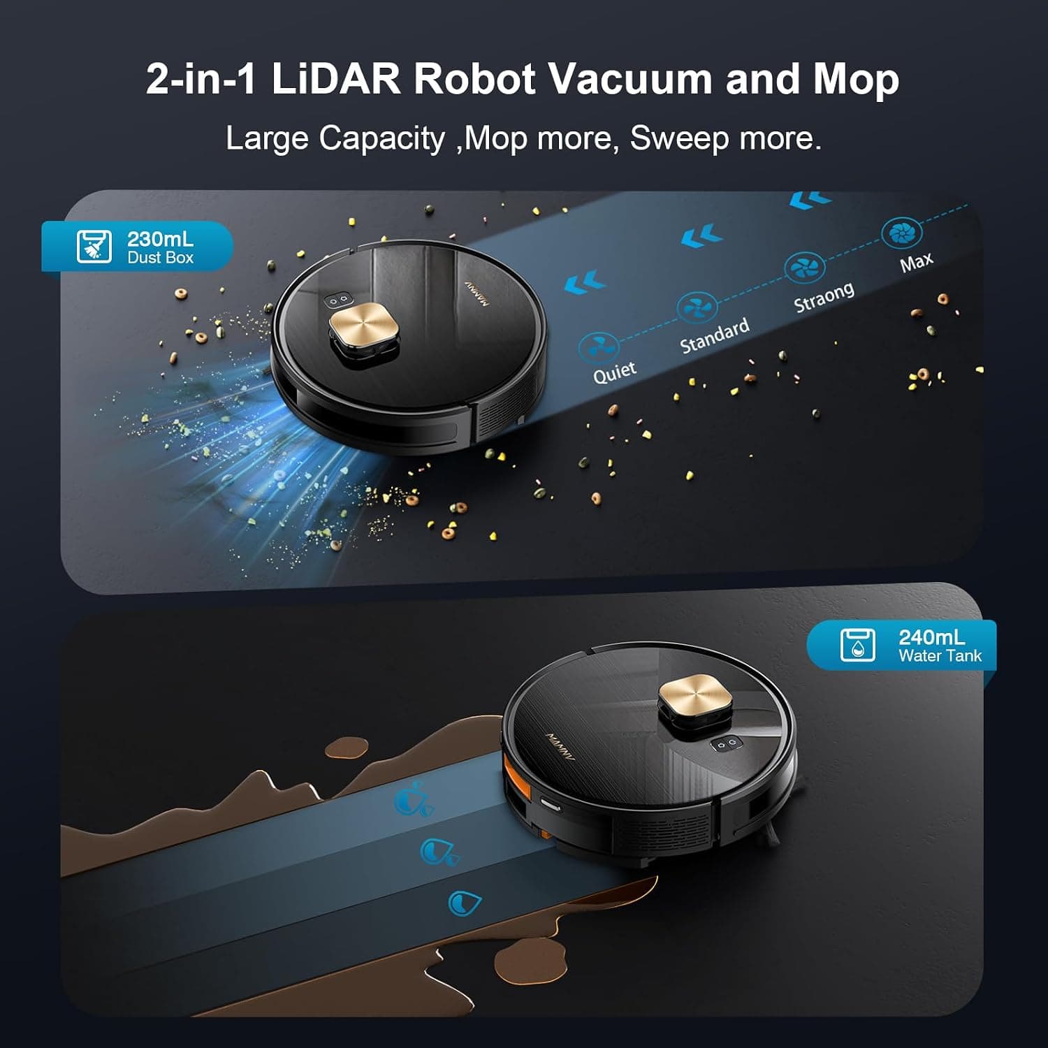 MAMNV D13S MAX Robot Vacuum with Self-Empty Base review