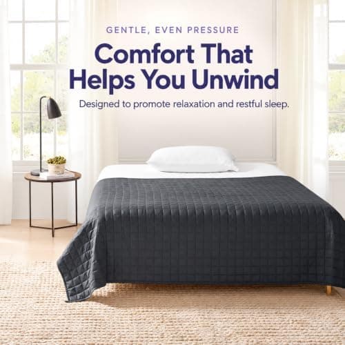 YnM Weighted Blanket, 15 lbs (48 x 72 in) review